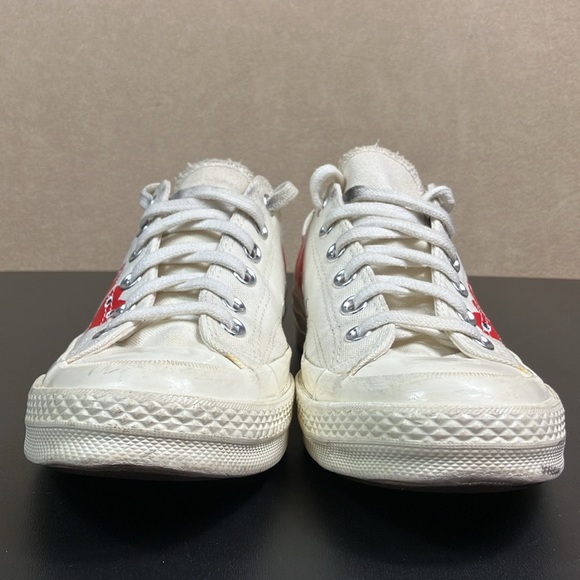 Converse x Comme Des Garçons Play Chuck 70 Sneaker Shoes Unisex M 6 / W 8 - Picture 3 of 13